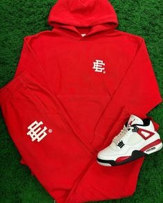 Eric Emanuel Sweatsuit Red